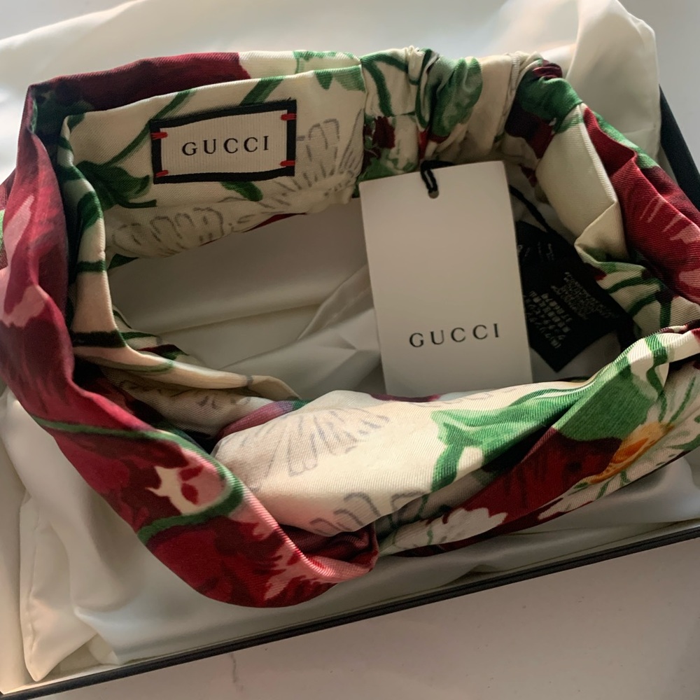 Gucci NWT silk headband - Picture 2 of 3